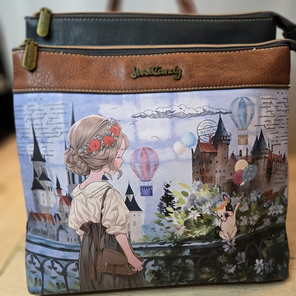 Women's Multicolor Backpack - Picture 11 of 12